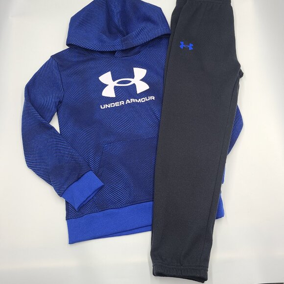 NEW Under Armour boys' sweatsuit size 7 - Picture 1 of 6